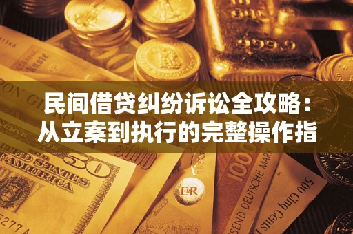 济南民间借贷纠纷诉讼全攻略：从立案到执行的完整操作指南