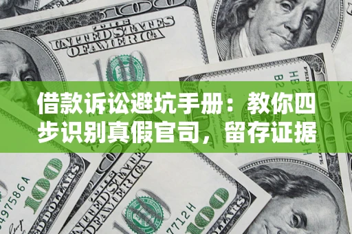 济南借款诉讼避坑手册：教你四步识别真假官司，留存证据不踩雷