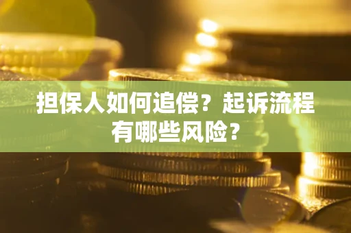 济南担保人如何追偿？起诉流程有哪些风险？