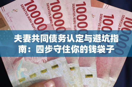 济南夫妻共同债务认定与避坑指南：四步守住你的钱袋子
