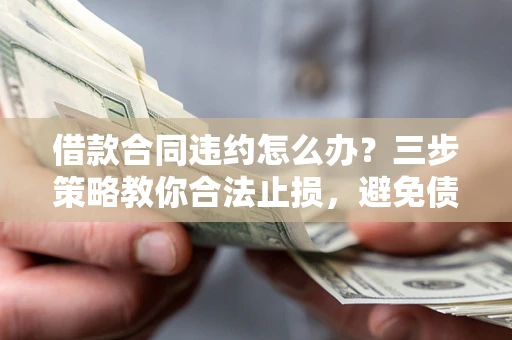 济南借款合同违约怎么办？三步策略教你合法止损，避免债务危机升级